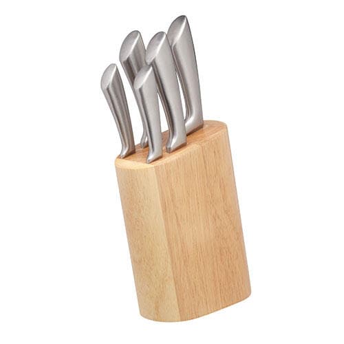 Se Cortes MasterClass knivblok m/ knive - Rustfrit stål ❤ Kæmpe udvalg i KitchenCraft ❤ Hurtig levering: 1 - 2 Hverdage samt billig fragt - Varenummer: ISP-10752 og barcode / Ean: &