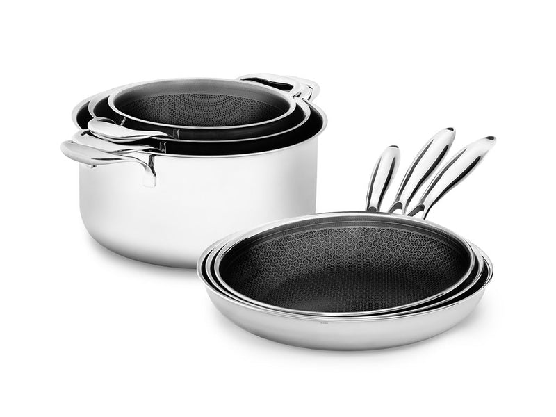 Se Onyx Cookware 6 dele stegepandesæt - 24 cm stegepande, 26 cm stegepande, 28 cm stege » Kæmpe udvalg i Onyx Cookware » Hurtig levering: 1 - 2 Hverdage samt billig fragt - Varenummer: Onyx-Cookware-MIXED-BUNDLE-6PC_2G-2 og barcode / Ean: på lager - Udsalg på Komplette sæt Spar op til 65% - Over 1300 kendte brands på udsalg