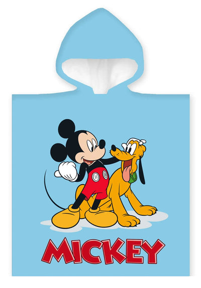 Se Badeponcho - Børnehåndklæde - 50x100 cm - Mickey Mouse og Pluto - 100% Bomuld ❤ Kæmpe udvalg i Licens ❤ Hurtig levering: 1 - 2 Hverdage samt billig fragt - Varenummer: THX-110072 og barcode / Ean: '5714710014701 på lager - Udsalg på Håndklæder Spar op til 67% - Over 1334 design mærker på udsalg