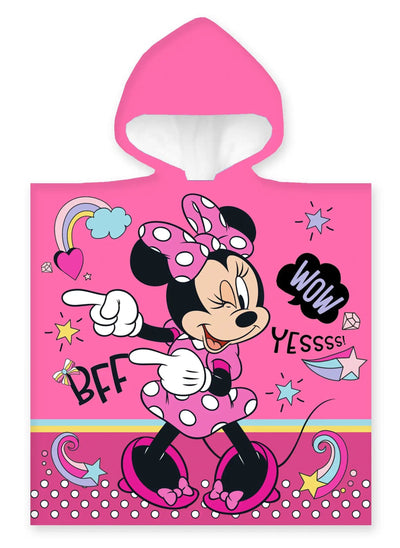 Se Badeponcho - Børnehåndklæde - 50x100 cm - Minnie Mouse BFF - 100% Bomuld ❤ Kæmpe udvalg i Licens ❤ Hurtig levering: 1 - 2 Hverdage samt billig fragt - Varenummer: THX-110073 og barcode / Ean: '5714710014718 på lager - Udsalg på Håndklæder Spar op til 66% - Over 1334 design mærker på udsalg