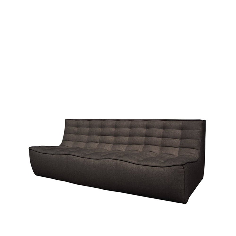 Se Ethnicraft N701 sofa 3-personers Stof dark grey ❤ Kæmpe udvalg i Ethnicraft ❤ Hurtig levering: 1 - 2 Hverdage samt billig fragt - Varenummer: NDN-532532-01 og barcode / Ean: &