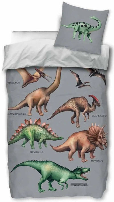 Se Dinosaur sengetøj - 140x200 cm - Flot dino sengesæt - 100% bomuld - Børnesengetøj ❤ Kæmpe udvalg i Licens ❤ Hurtig levering: 1 - 2 Hverdage samt billig fragt - Varenummer: THX-99266-1 og barcode / Ean: '5710756067589 på lager - Udsalg på Sengetøj - Børne sengetøj - Børne sengetøj 140x200 cm Spar op til 63% - Over 1324 kendte brands på udsalg