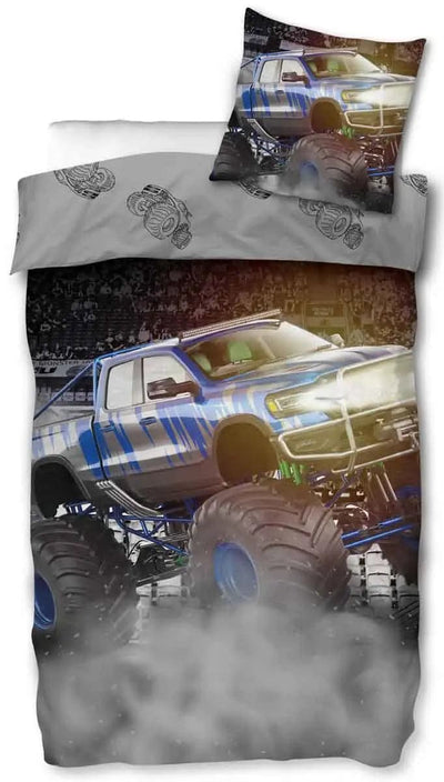 Se Børnesengetøj - 140x200 cm - Monstertruck - Sengesæt i 100% bomuld - Sengetøj til børn ❤ Kæmpe udvalg i Licens ❤ Hurtig levering: 1 - 2 Hverdage samt billig fragt - Varenummer: THX-99263-1 og barcode / Ean: '5710756067558 på lager - Udsalg på Sengetøj - Børne sengetøj - Børne sengetøj 140x200 cm Spar op til 66% - Over 1324 kendte brands på udsalg