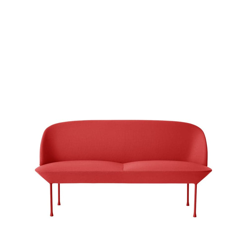 Se Muuto Oslo sofa 2-pers. Steelcut 660, Dark red ❤ Kæmpe udvalg i Muuto ❤ Hurtig levering: 1 - 2 Hverdage samt billig fragt - Varenummer: NDN-544555-01 og barcode / Ean: &