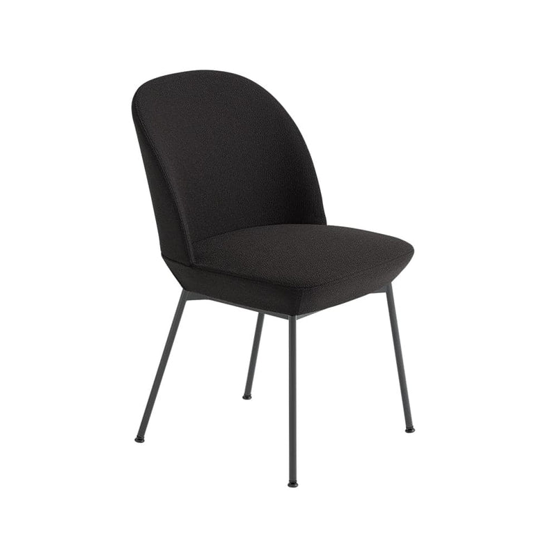 Se Muuto Oslo sidestol stofbeklædt Ocean 3/Anthracite black ❤ Kæmpe udvalg i Muuto ❤ Hurtig levering: 1 - 2 Hverdage samt billig fragt - Varenummer: NDN-530283-01 og barcode / Ean: &