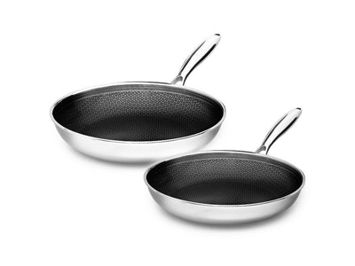 Se Onyx Cookware Stegepandesæt 2 dele - hybrid non-stick stegepandesæt » Kæmpe udvalg i Onyx Cookware » Hurtig levering: 1 - 2 Hverdage samt billig fragt - Varenummer: Onyx-Cookware-PANSET-2PC_2G og barcode / Ean: på lager - Udsalg på Pandesæt Spar op til 56% - Over 1300 kendte brands på udsalg