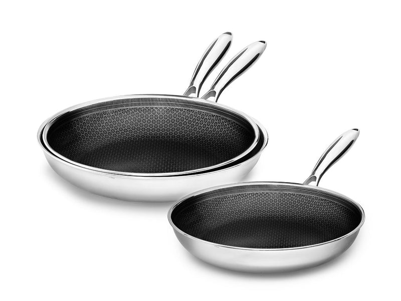 Se Onyx Cookware Stegepandesæt i 3-dele - hybrid non-stick stegepander » Kæmpe udvalg i Onyx Cookware » Hurtig levering: 1 - 2 Hverdage samt billig fragt - Varenummer: Onyx-Cookware-PANSET-3PC_2G og barcode / Ean: på lager - Udsalg på Pandesæt Spar op til 67% - Over 1300 kendte brands på udsalg