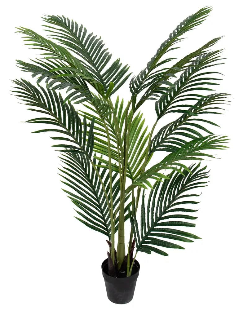 Se Kunstig Areca plante - 135 cm høj - Flot og naturtro gulvplante ❤ Kæmpe udvalg i Home-tex ❤ Hurtig levering: 1 - 2 Hverdage samt billig fragt - Varenummer: THX-PR402 og barcode / Ean: &