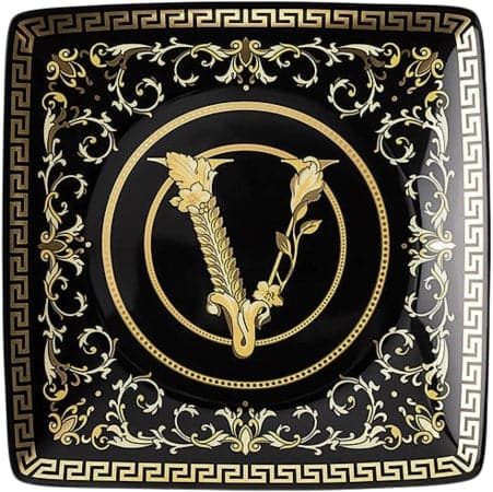 Se Versace Bowl 12cm sq. Flat, Virtus Gala Black, Versace Str 11,3x1,7x11,3 - Serveringsskåle ❤ Stort online udvalg i Versace ❤ Meget billig fragt og hurtig levering: 1 - 2 hverdage - Varenummer: MGS-S12781663 og barcode / Ean: 4012437382099 på lager - Udsalg på Bolig - Borddækning - Skåle & fade - Serveringsskåle Spar op til 67% - Over 785 kendte brands på udsalg