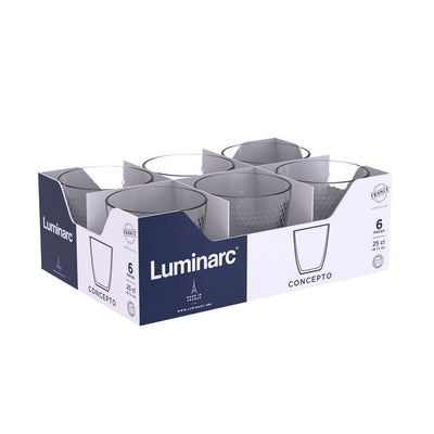 Drikkeglas Luminarc Concepto Pampille 250 ml Drikkeglas 24 stk