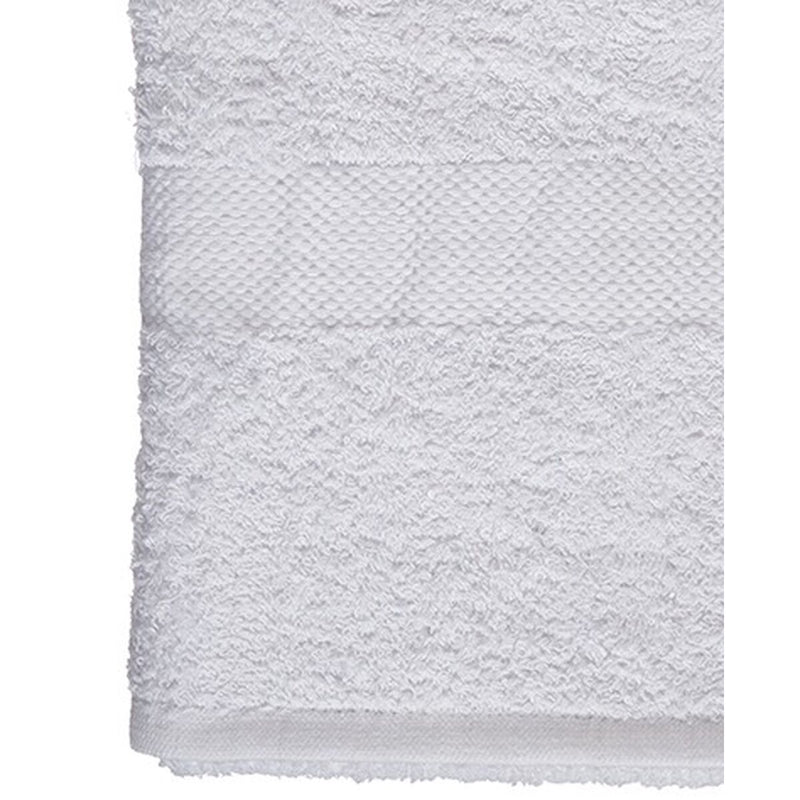 badelagen Hvid 70 x 130 cm (3 enheder)