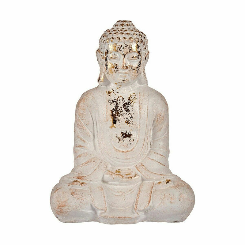 Dekorativ havefigur Buddha Polyesterharpisk 17 x 37 x 26 cm (4 enheder)