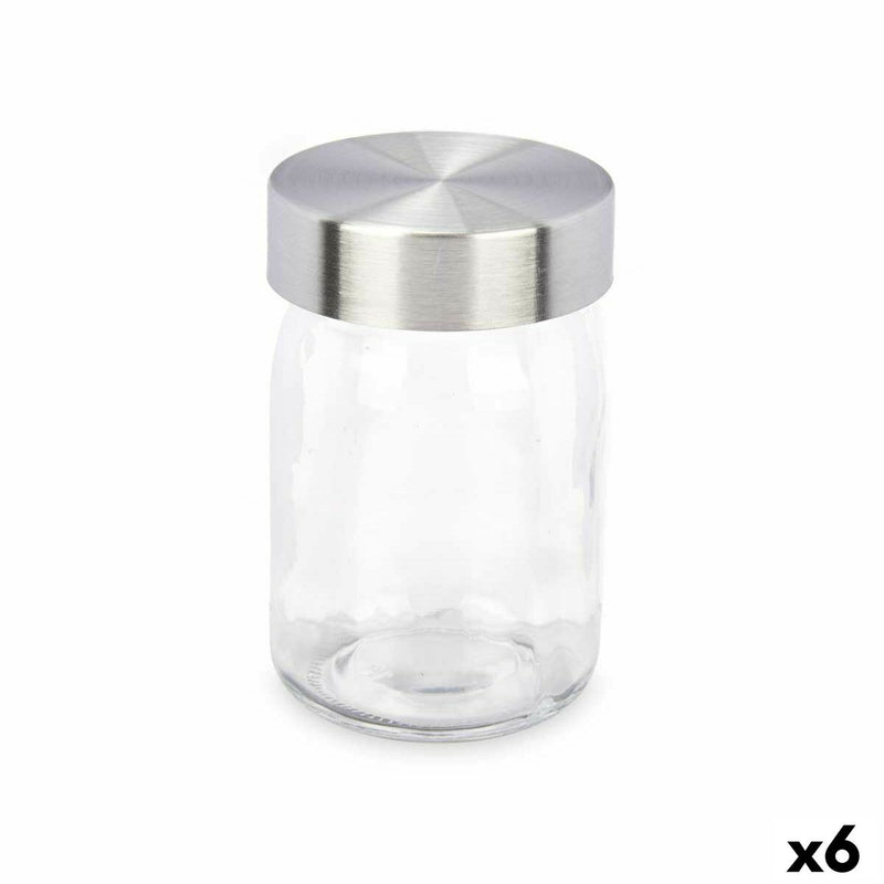 Beholder Metal Glas 230 ml 6,8 x 11 x 6,8 cm (6 enheder)