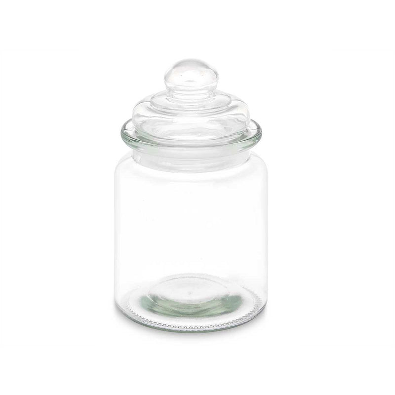 Beholder Gennemsigtig Glas 250 ml 8 x 13 x 8 cm (24 enheder) Med låg