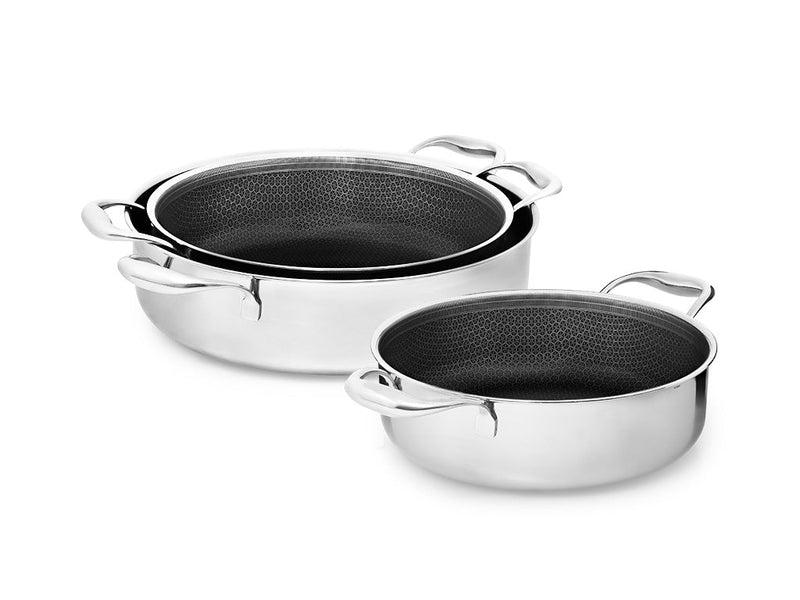 Se Onyx Cookware Sautégrydesæt 3 dele » Kæmpe udvalg i Onyx Cookware » Hurtig levering: 1 - 2 Hverdage samt billig fragt - Varenummer: Onyx-Cookware-SAUTEPOT-3PC og barcode / Ean: på lager - Udsalg på Pandesæt Spar op til 58% - Over 1300 kendte brands på udsalg