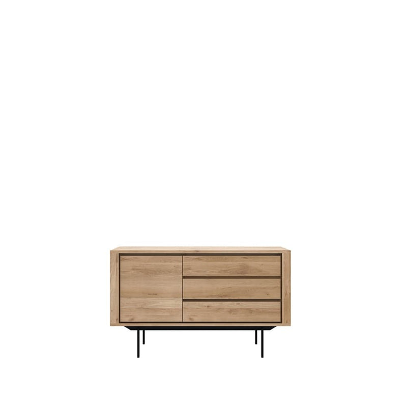 Se Ethnicraft Shadow sideboard Eg/Wax oil 1 låge-3 skuffer ❤ Kæmpe udvalg i Ethnicraft ❤ Hurtig levering: 1 - 2 Hverdage samt billig fragt - Varenummer: NDN-564491-01 og barcode / Ean: &