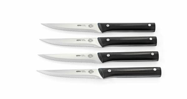 Se Gefu Steakknive Barbecue, BBQ, 4-stk pakke ✔ Kæmpe udvalg i  Gefu ✔ Hurtig levering: 1 - 2 Hverdage samt billig fragt - Varenummer: KKKSH-7490756149496_42160149496056 og barcode / Ean: &