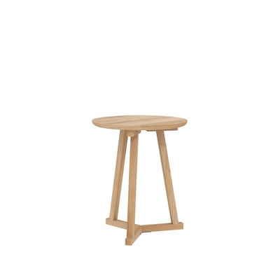 Se Ethnicraft Tripod sidebord Oak/Wax oil small 56x46 cm ❤ Kæmpe udvalg i Ethnicraft ❤ Hurtig levering: 1 - 2 Hverdage samt billig fragt - Varenummer: NDN-541349-01 og barcode / Ean: '703610319660 på lager - Udsalg på Furniture - Tables - Accent Tables - End Tables Spar op til 64% - Over 1334 design brands på udsalg