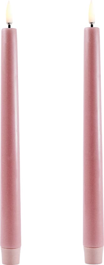 Se Uyuni LED Taper Candle, Dusty Rose - Led Stearinlys ❤ Stort online udvalg i Uyuni ❤ Meget billig fragt og hurtig levering: 1 - 2 hverdage - Varenummer: MGS-S00629494 og barcode / Ean: 5708311303029 på lager - Udsalg på Bolig - Interiør - Lysestager - LED Stearinlys Spar op til 67% - Over 857 kendte brands på udsalg