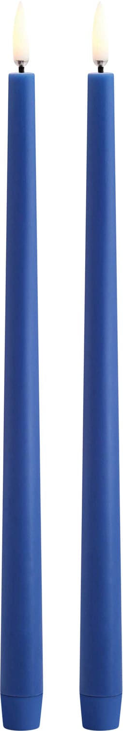 Se Uyuni LED Pillar Candle, Royal Blue, Smooth, 2,3x32 cm / 2pack - Led Stearinlys ❤ Stort online udvalg i Uyuni ❤ Meget billig fragt og hurtig levering: 1 - 2 hverdage - Varenummer: MGS-S12476618 og barcode / Ean: 5708311308185 på lager - Udsalg på Bolig - Interiør - Lysestager - LED Stearinlys Spar op til 51% - Over 857 kendte brands på udsalg