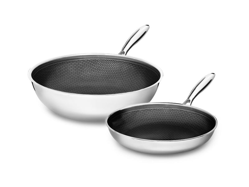 Se Onyx Cookware Hybrid non-stick woksæt - 2 dele » Kæmpe udvalg i Onyx Cookware » Hurtig levering: 1 - 2 Hverdage samt billig fragt - Varenummer: Onyx-Cookware-WOK-PAN-2PC_2G og barcode / Ean: på lager - Udsalg på Pandesæt Spar op til 63% - Over 1300 kendte brands på udsalg