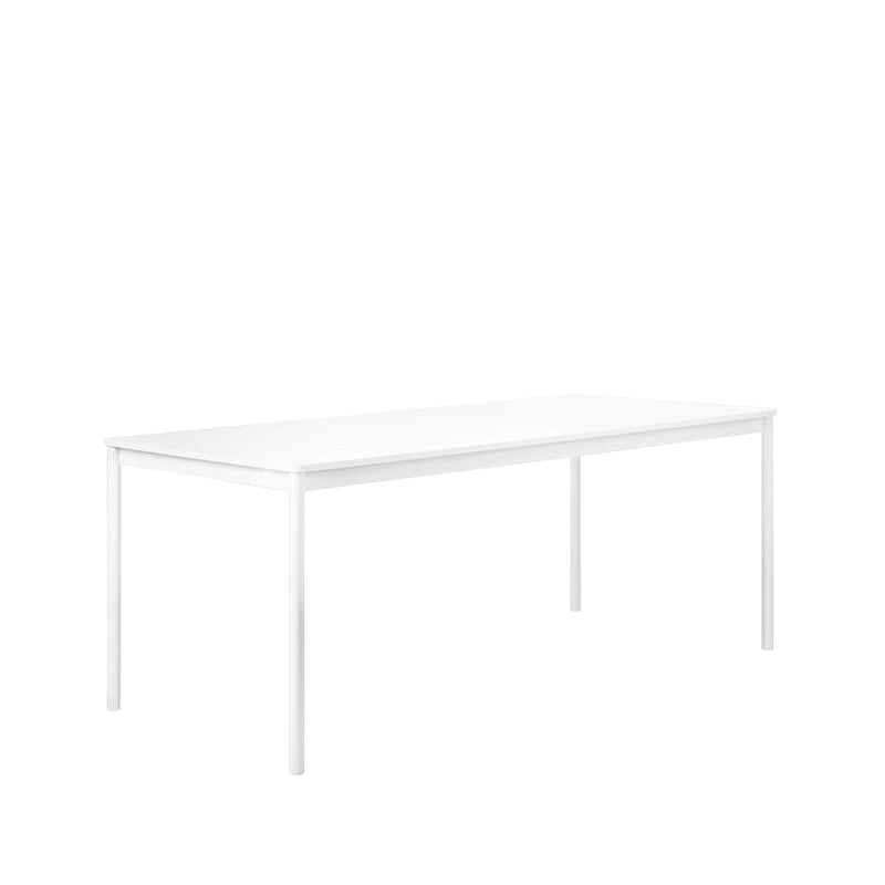 Se Muuto Base spisebord White, abs kant, 190x85 cm ❤ Kæmpe udvalg i Muuto ❤ Hurtig levering: 1 - 2 Hverdage samt billig fragt - Varenummer: NDN-543485-01 og barcode / Ean: &