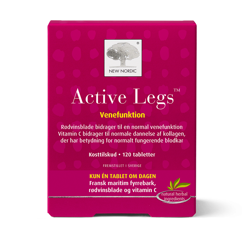 New Nordic Active Legs 120 tabl. DATOVARE 02/2025