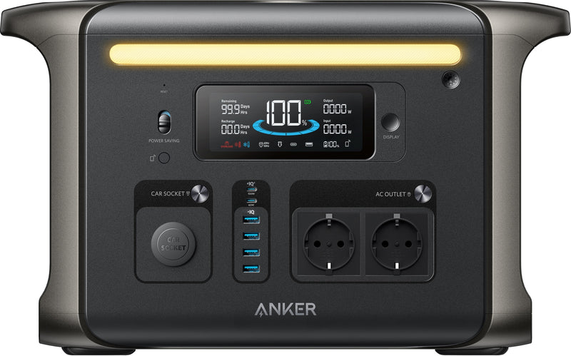 Anker Solix F1500 1.536Wh Bærbar Strømstation