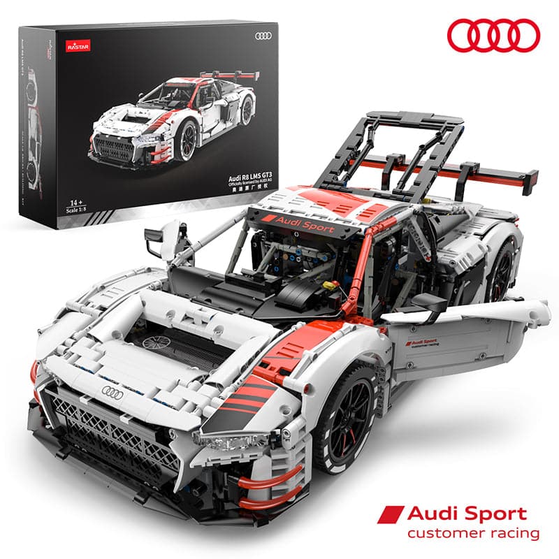 Se Audi R8 LMS GT3 Byggeklodser sæt Bil 1:8 (Fra 14 år) ✔ Kæmpe udvalg i Rastar ✔ Meget billig fragt og hurtig levering: 1 - 2 hverdage - Varenummer: MMA-20899310 og barcode / Ean: &