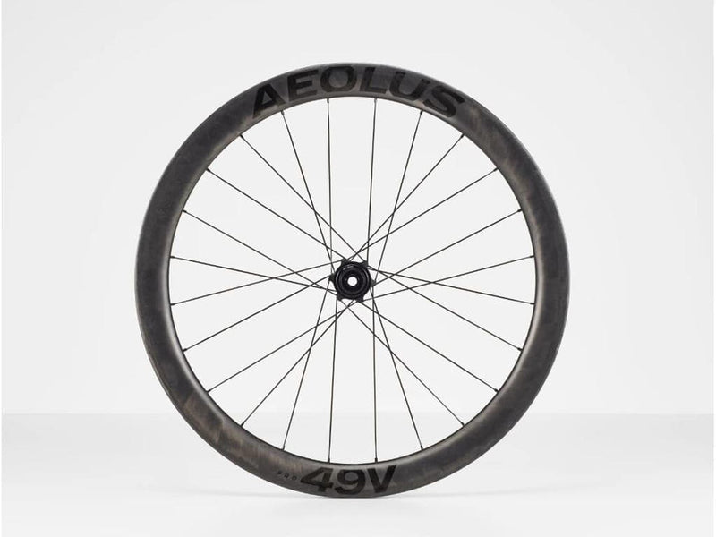 Se Bontrager Aeolus Pro 49V Disc TLR - Baghjul 700c - E-Thru 12x142mm - Shimano 10/11 gear ✔ Kæmpe udvalg i  Bontrager ✔ Hurtig levering: 1 - 2 Hverdage samt billig fragt - Varenummer: CKP-601842895252 og barcode / Ean: &