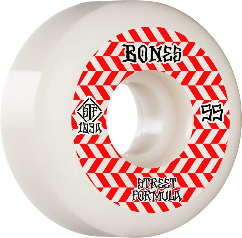 Se Bones Wheels Skateboard Hjul Patterns STF 103A 55mm White V5 Sidecut 4-pak 55mm ✔ Kæmpe udvalg i  Bones Hjul ✔ Hurtig levering: 1 - 2 Hverdage samt billig fragt - Varenummer: JUCO-WSCATSD015503W4 og barcode / Ean: &