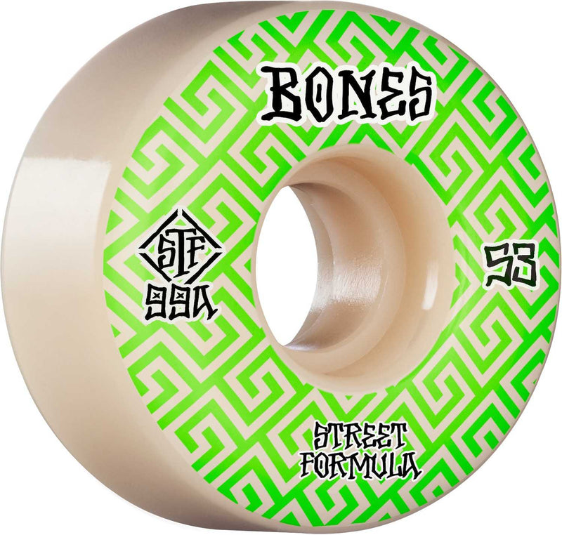 Se Bones Wheels Skateboard Hjul Patterns STF 99A 53mm White V2 Locks 4-pak 53mm ✔ Kæmpe udvalg i  Bones Hjul ✔ Hurtig levering: 1 - 2 Hverdage samt billig fragt - Varenummer: JUCO-WSCAELK015399W4 og barcode / Ean: &