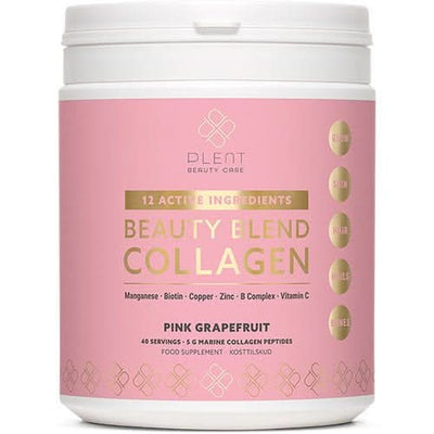 Se Plent Beauty Blend Collagen Pink Grapefruit 277g - 3 for 897,- ❤ Kæmpe udvalg i KopK ❤ Hurtig levering: 1 - 2 Hverdage samt billig fragt - Varenummer: HG-55706 og barcode / Ean: '8719689933043 på lager - Udsalg på Tilbud > Hud > Negle Spar op til 59% - Over 1334 design mærker på udsalg