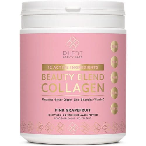 Se Plent Beauty Blend Collagen Pink Grapefruit 277g - 3 for 897,- ❤ Kæmpe udvalg i KopK ❤ Hurtig levering: 1 - 2 Hverdage samt billig fragt - Varenummer: HG-55706 og barcode / Ean: &