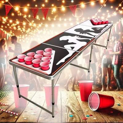 Se Beer Pong Bord med lys - kopper/bolde medfølger (foldbart) ✔ Kæmpe udvalg i  Satana ✔ Hurtig levering: 1 - 2 Hverdage samt billig fragt - Varenummer: STAA-293418 og barcode / Ean:  på lager - Udsalg på Fest > Festival > FRITID Spar op til 67% - Over 1354 kendte brands på udsalg