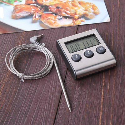 Se Grill / Ovn termometer -50 - +300 grader - Med LED Digital diplay & Timer funktion - Rustfrit stål ❤ Kæmpe udvalg i Capida ❤ Hurtig levering: 1 - 2 Hverdage samt billig fragt - Varenummer: CPD-V33C0001907A og barcode / Ean: på lager - Udsalg på Bolig og fritid Spar op til 52% - Over 1354 kendte brands på udsalg