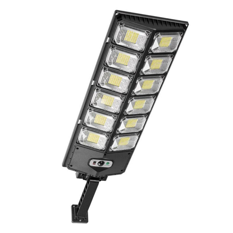 Solcellelampe med 504 LED - med fjernbetjening