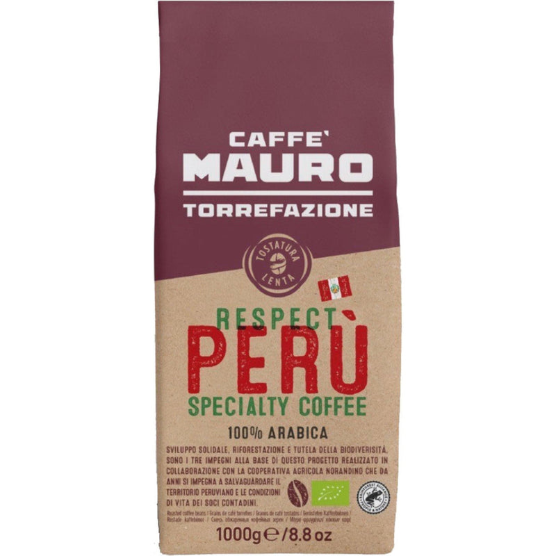 Se Caffè Mauro Respect Peru 1 kg, hele bønner ✔ Kæmpe udvalg i Caffè Mauro ✔ Meget billig fragt og hurtig levering: 1 - 2 hverdage - Varenummer: KTO-M1460 og barcode / Ean: &