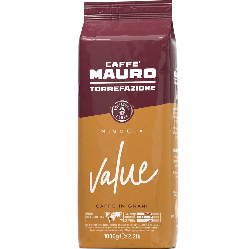 Se Caffè Mauro Value 1 kg, hele bønner ✔ Kæmpe udvalg i Caffè Mauro ✔ Meget billig fragt og hurtig levering: 1 - 2 hverdage - Varenummer: KTO-M1721 og barcode / Ean: &