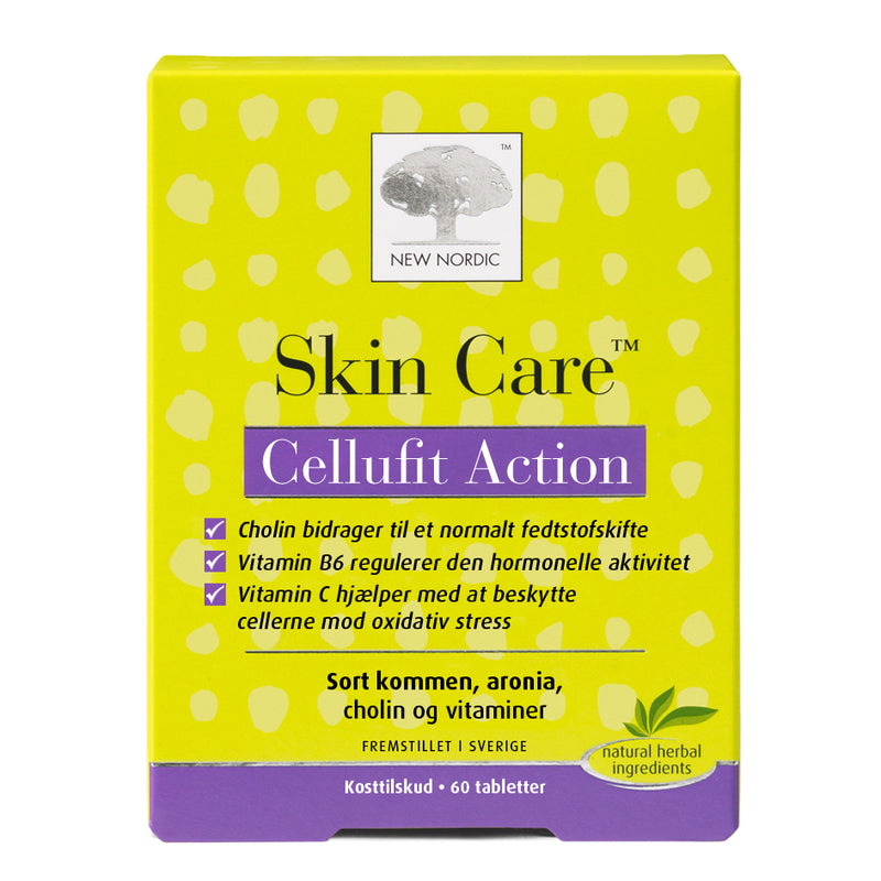 New Nordic Skin Care Cellufit Action &bull; 60 tabl.