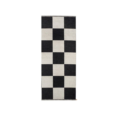 Se Kasthall Checkerboard Icon tæppe 85x200 cm Midnight black ❤ Kæmpe udvalg i Kasthall ❤ Hurtig levering: 1 - 2 Hverdage samt billig fragt - Varenummer: NDN-514828-01 og barcode / Ean: '9991442000646 på lager - Udsalg på Home & Garden - Decor - Rugs Spar op til 65% - Over 1354 design mærker på udsalg