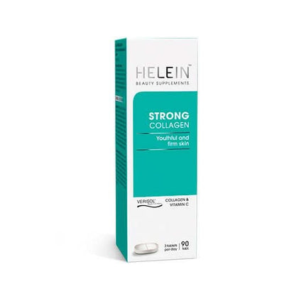 Se Helein Collagen Strong 90 tabl. ❤ Kæmpe udvalg i KopK ❤ Hurtig levering: 1 - 2 Hverdage samt billig fragt - Varenummer: HG-51964 og barcode / Ean: '6417927102627 på lager - Udsalg på BioSym > > Spar op til 56% - Over 1334 design mærker på udsalg