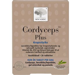 New Nordic Cordyceps Plus 30 tabl.