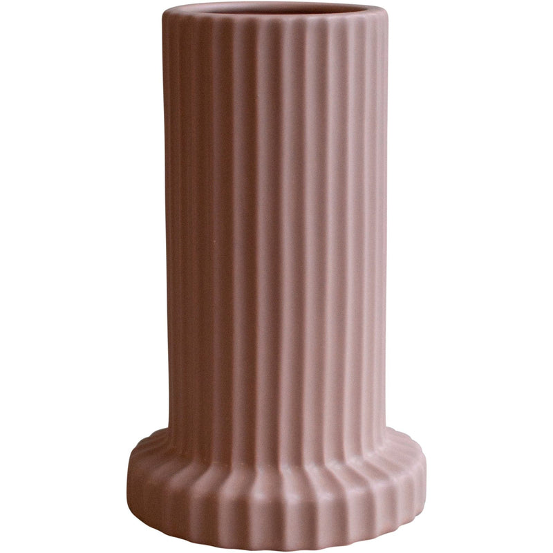 Se DBKD Stripe vase, apricot ✔ Kæmpe udvalg i DBKD ✔ Meget billig fragt og hurtig levering: 1 - 2 hverdage - Varenummer: KTO-20210903A og barcode / Ean: &