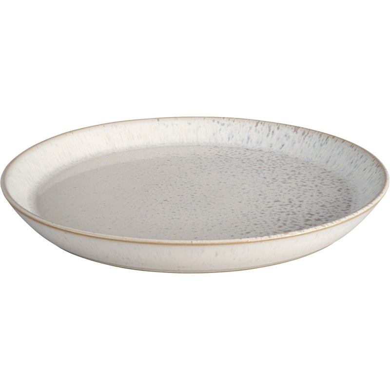 Se Denby Kiln middagstallerken, 26 cm, hvid/grå ✔ Kæmpe udvalg i Denby ✔ Meget billig fragt og hurtig levering: 1 - 2 hverdage - Varenummer: KTO-462010005 og barcode / Ean: &