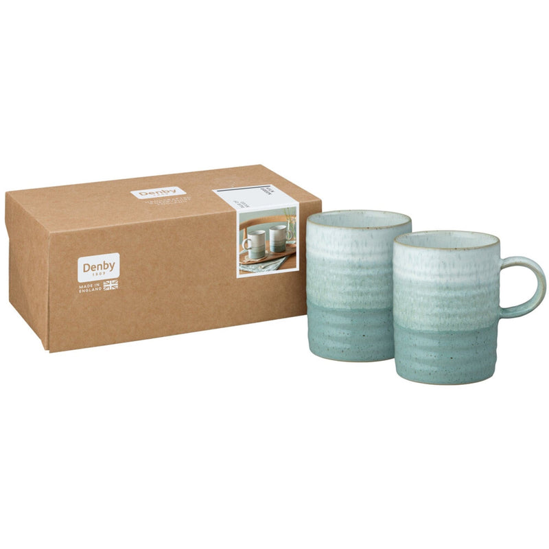 Se Denby Kiln Green, sæt med 2 krus ✔ Kæmpe udvalg i Denby ✔ Meget billig fragt og hurtig levering: 1 - 2 hverdage - Varenummer: KTO-474040612 og barcode / Ean: &