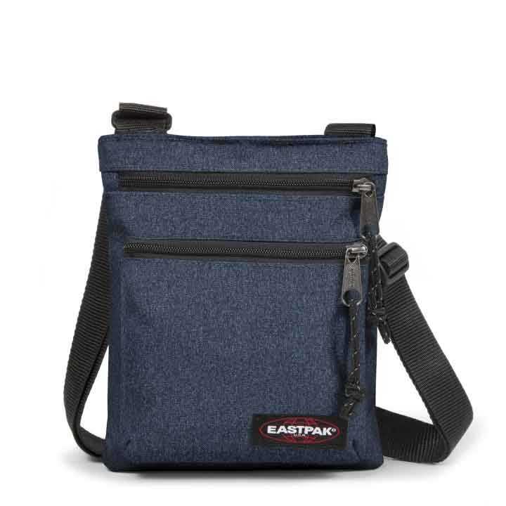 Se Eastpak Rusher Skuldertaske Double Denim One size ✔ Kæmpe udvalg i  Eastpak ✔ Hurtig levering: 1 - 2 Hverdage samt billig fragt - Varenummer: JUCO-ek08982d og barcode / Ean: &