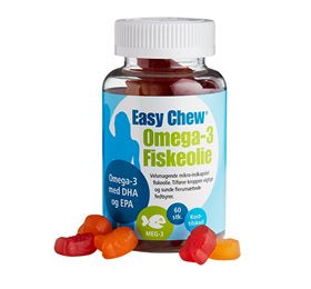 DFI EasyChew Omega 3 &bull; 60stk. DATOVARE 04/2025