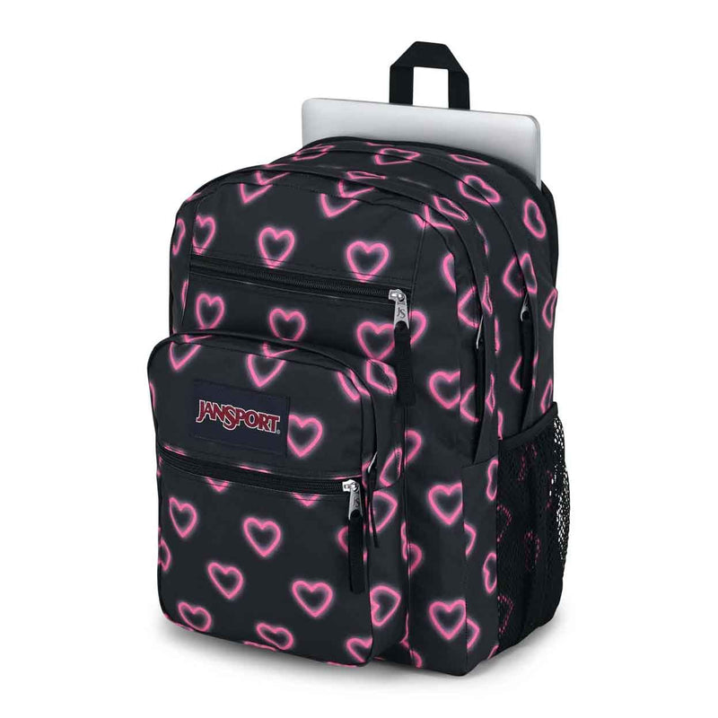 Se Jansport Big Student Rygsæk 34 L Happy Hearts Black 34 ✔ Kæmpe udvalg i  JanSport ✔ Hurtig levering: 1 - 2 Hverdage samt billig fragt - Varenummer: JUCO-EK0A5BAH8O01 og barcode / Ean: &