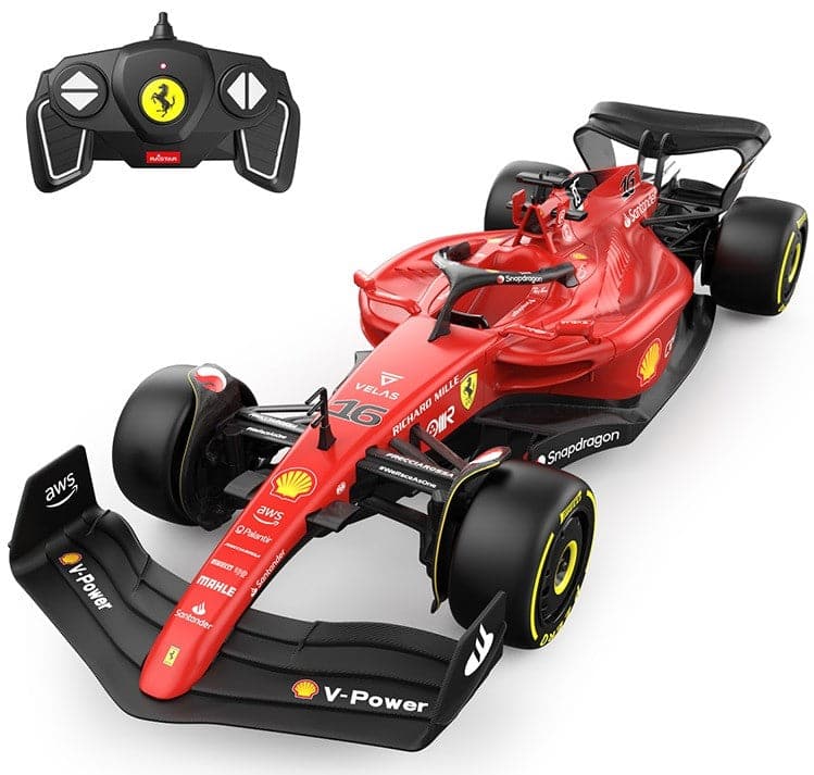 Se Ferrari F1 75 Fjernstyret Bil 1:18, 2.4G ✔ Kæmpe udvalg i Rastar ✔ Meget billig fragt og hurtig levering: 1 - 2 hverdage - Varenummer: MMA-20893400 og barcode / Ean: &